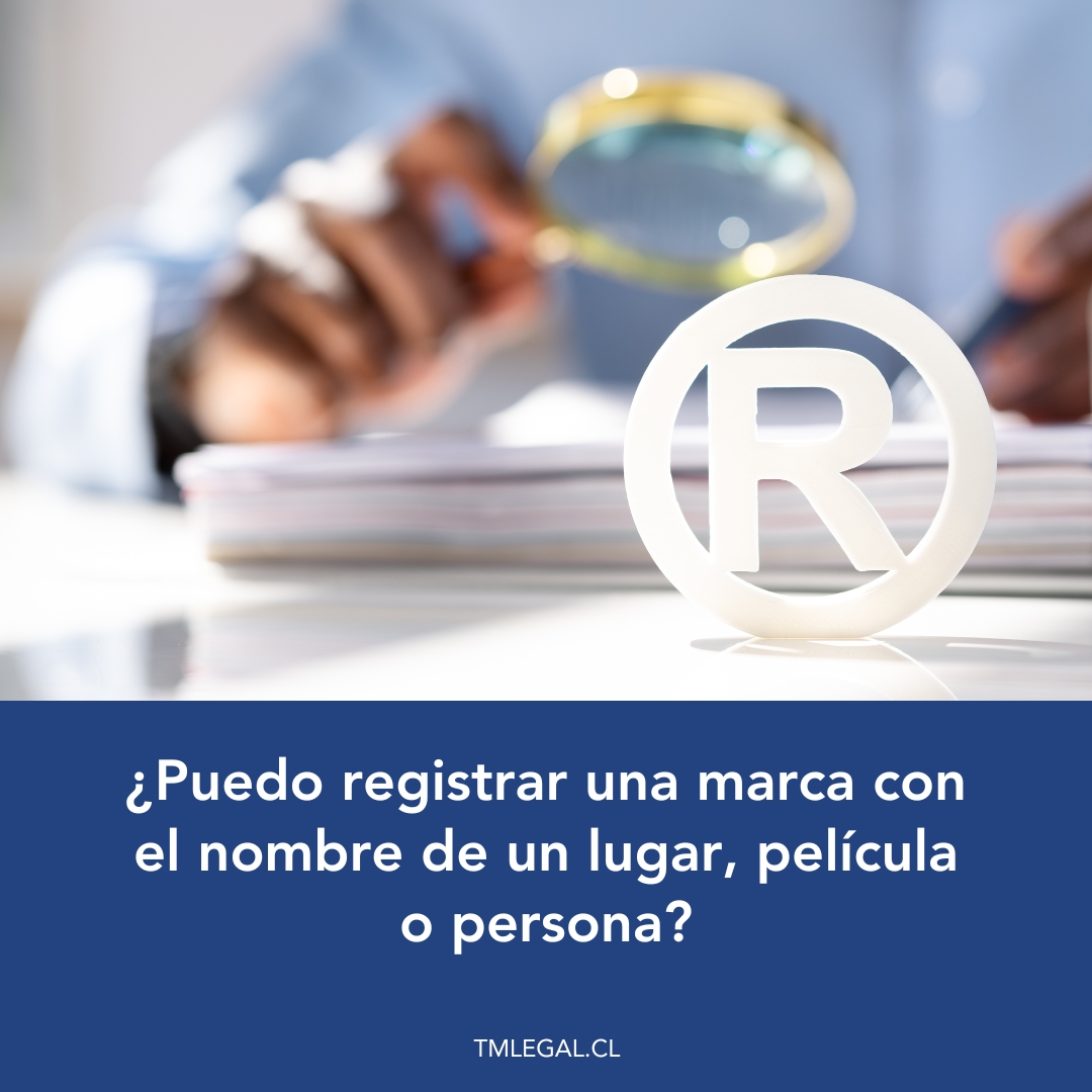 Cómo registrar una marca usando el nombre de un lugar, persona o película